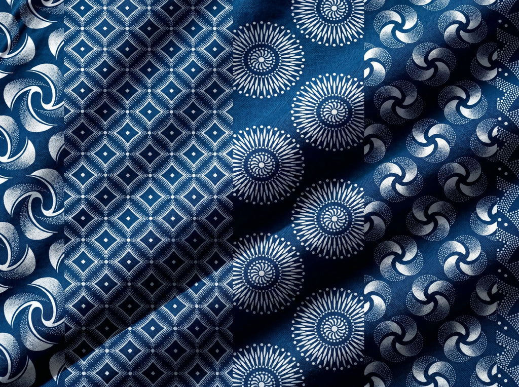 Indigo Crest Heritage Stripe