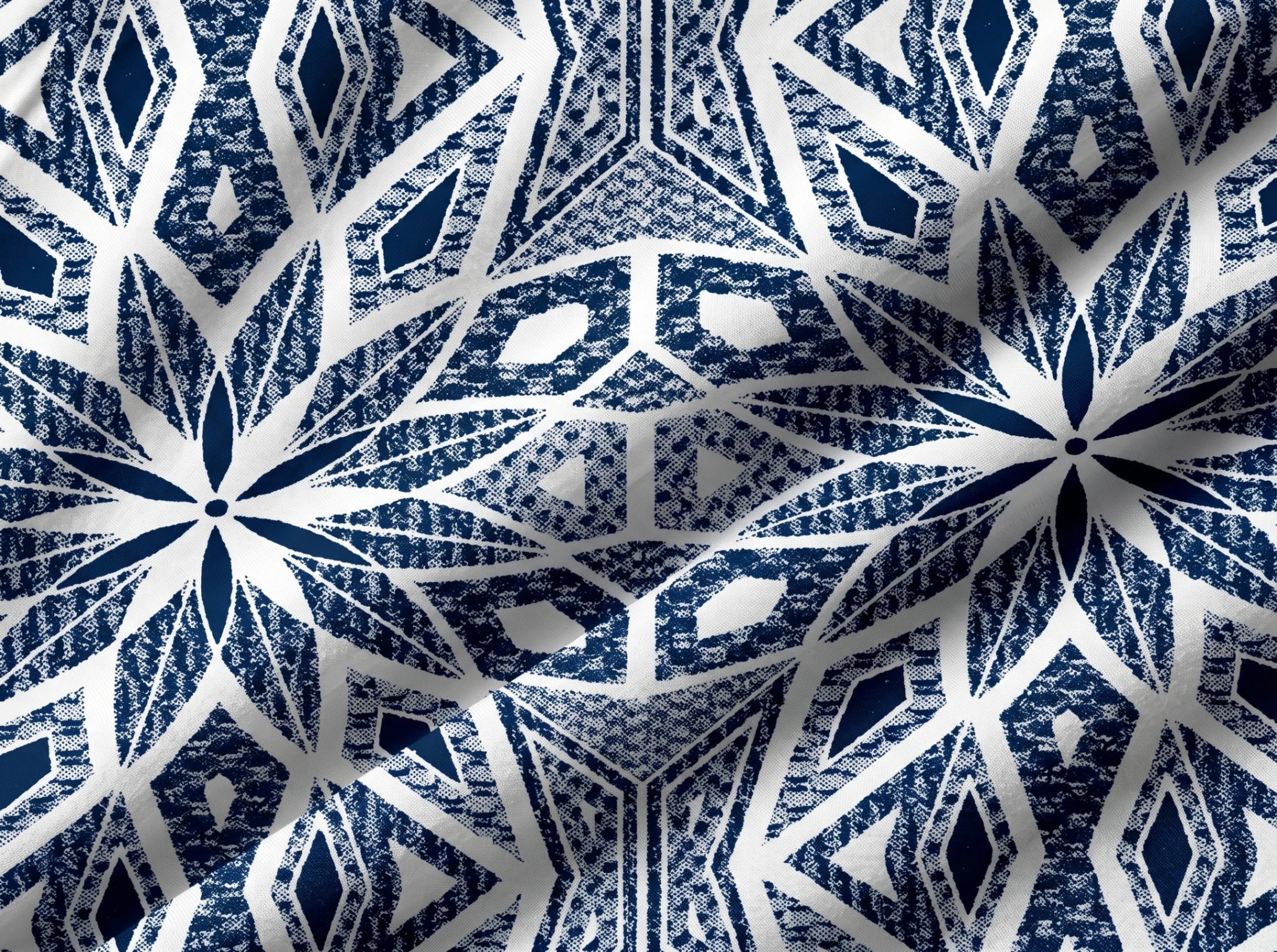 Canvas Ink Geometric Star