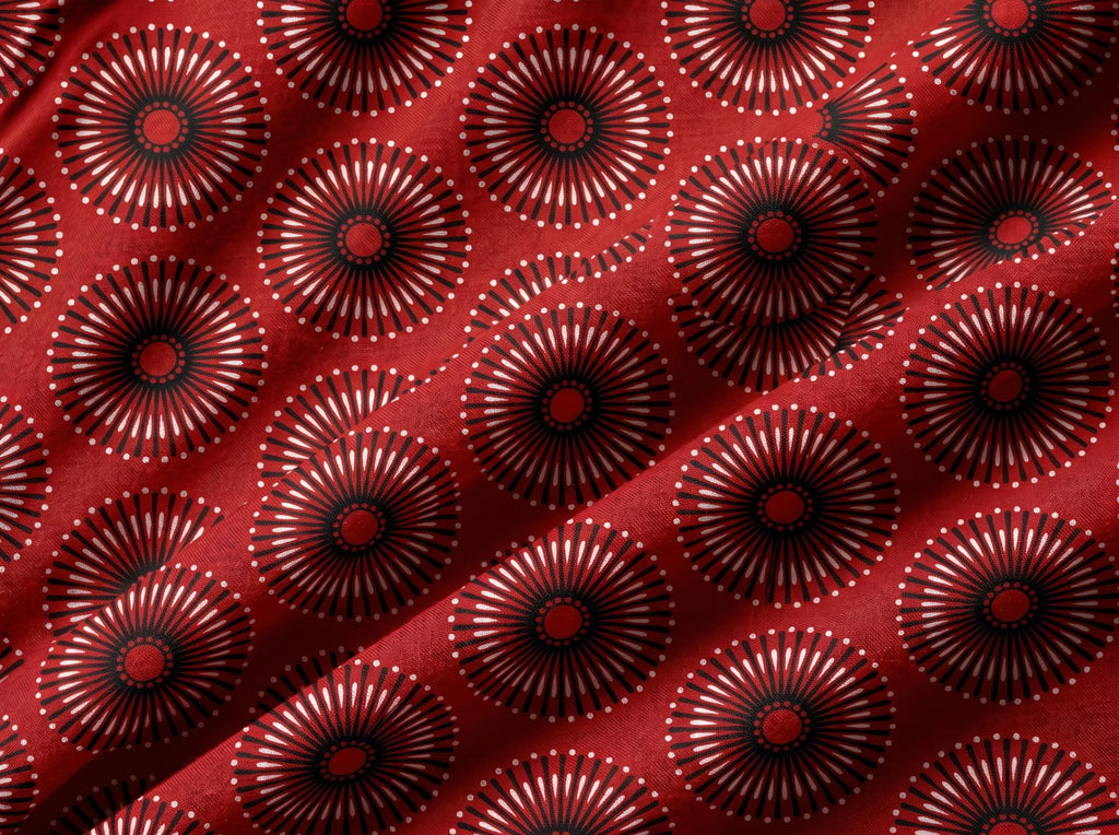 Crimson Eclipse Sunburst