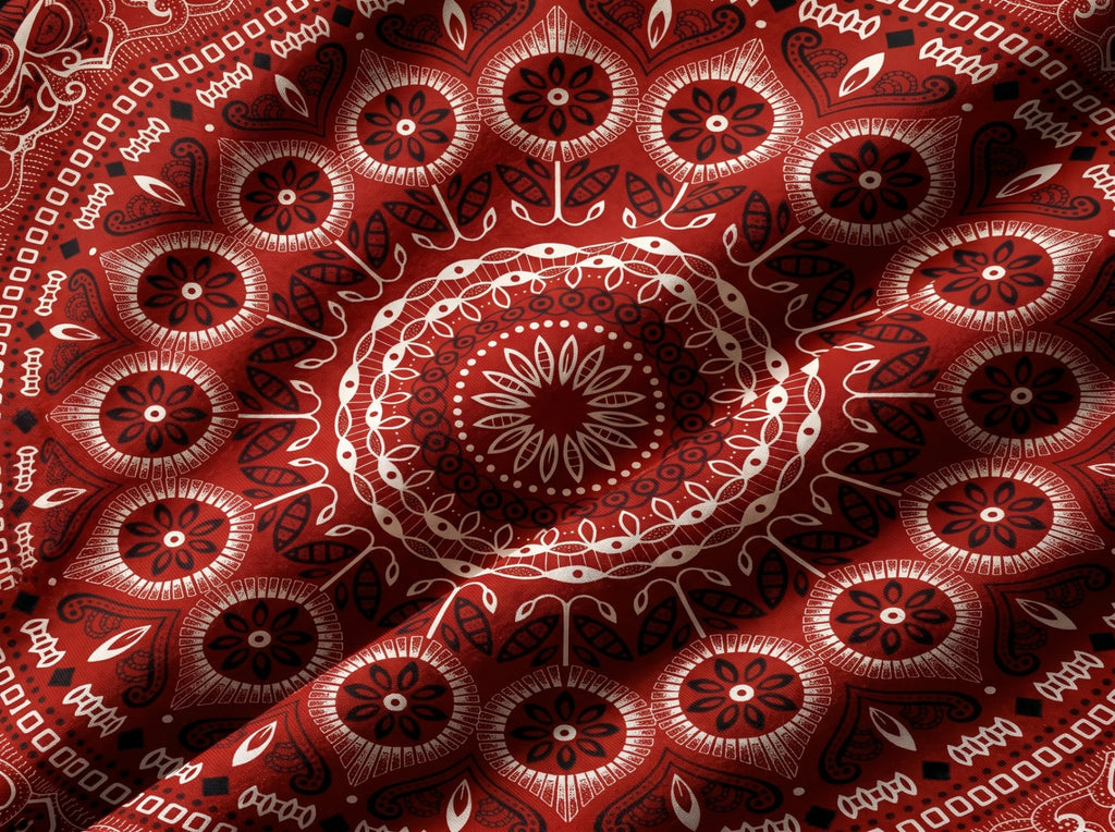 Crimson Eclipse Tapestry