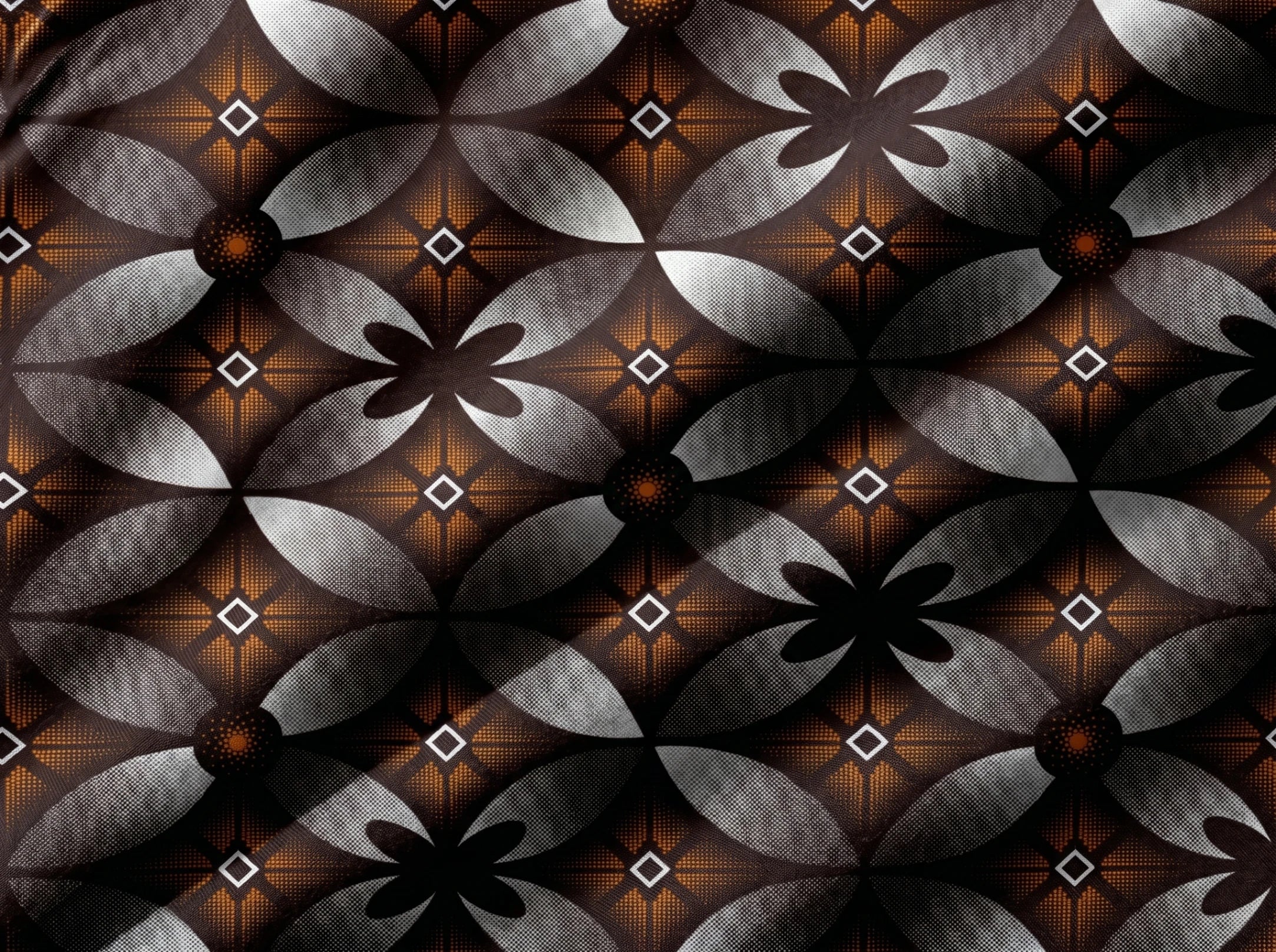 Cocoa Copper Interlockimg Petals