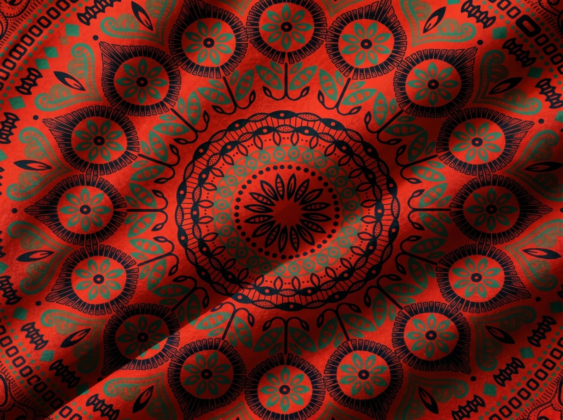 Sunset Carnival Tapestry