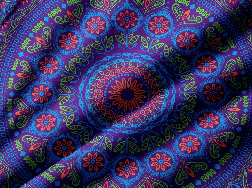 Ultraviolet Rhythm Tapestry