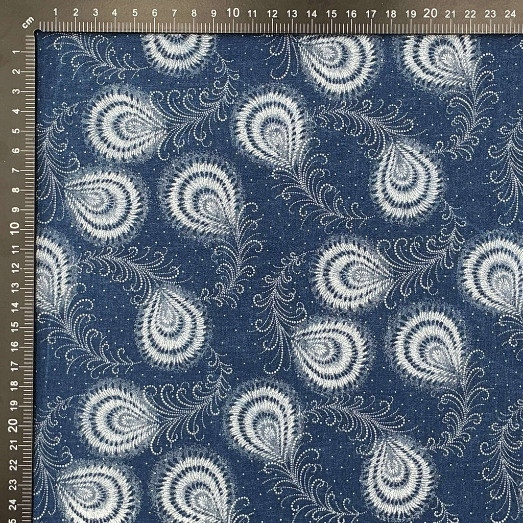 Indigo Crest Feather