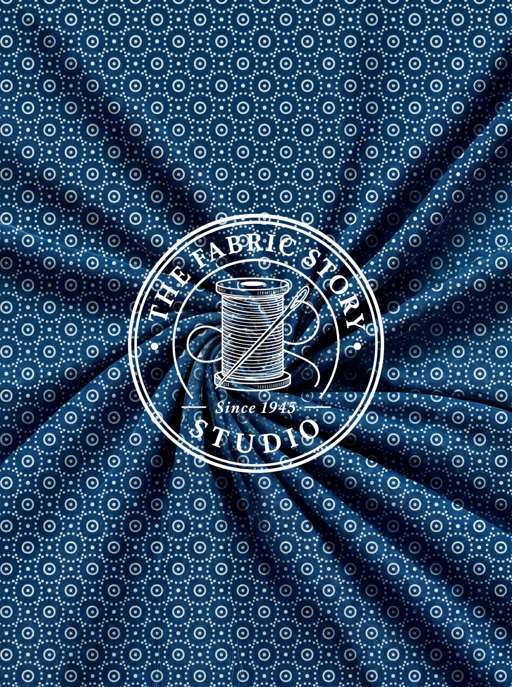 Indigo Crest Ring Dot