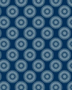 Indigo Crest Spiral Sun