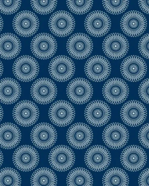 Indigo Crest Spiral Sun