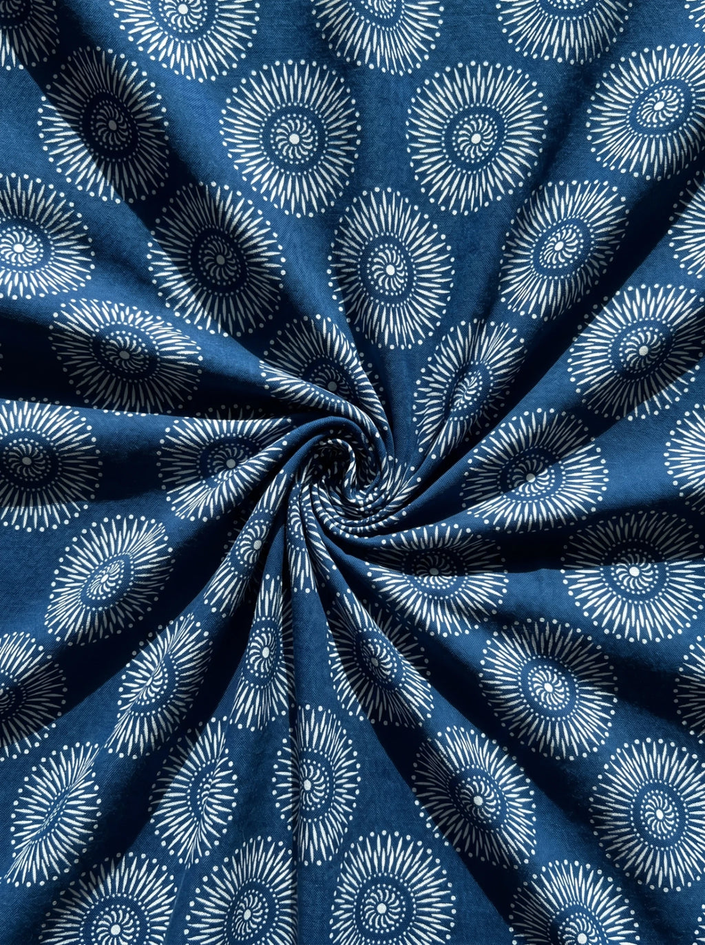 Indigo Crest Spiral Sun