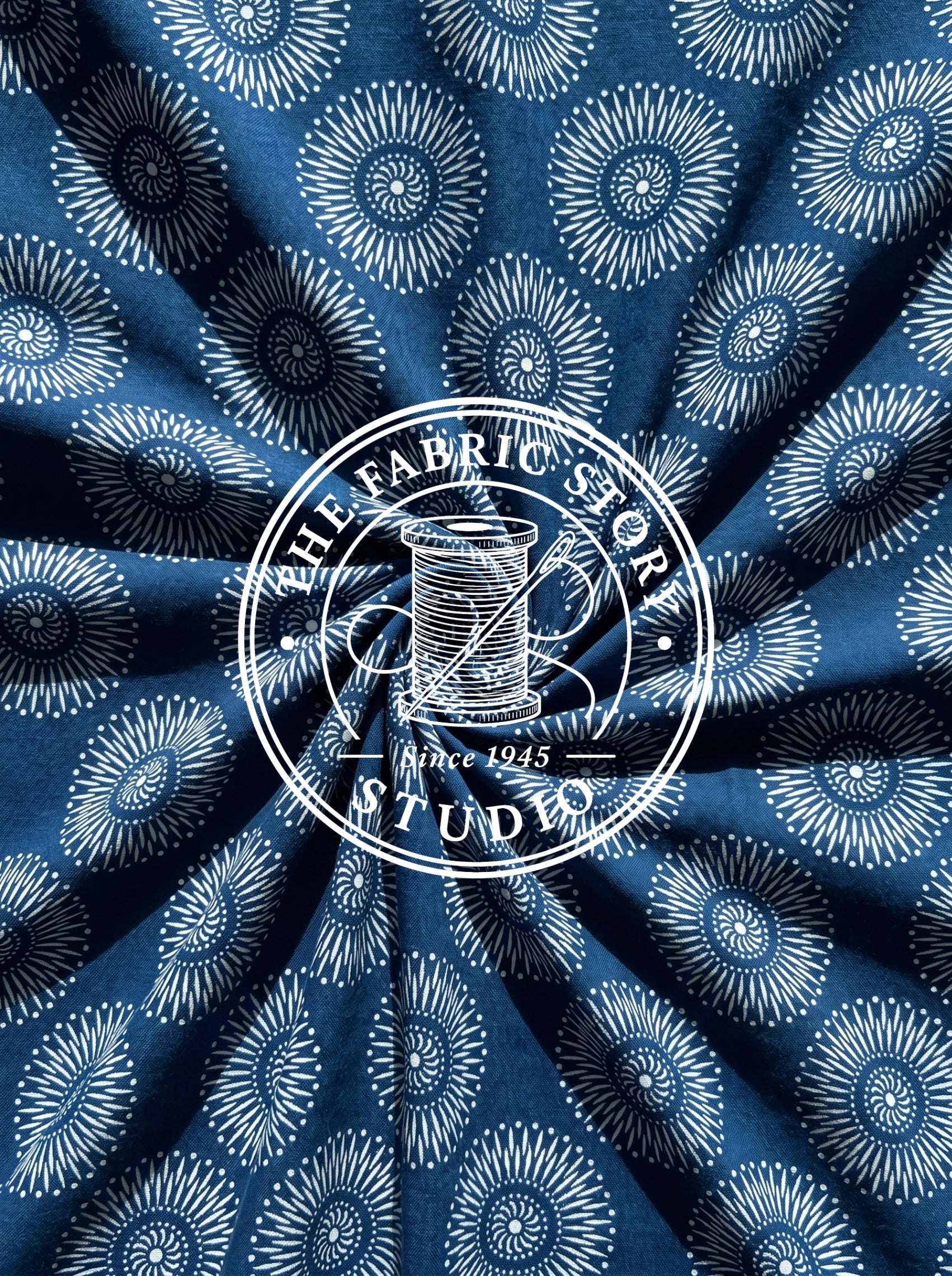 Indigo Crest Spiral Sun