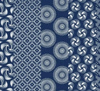 Indigo Crest Heritage Stripe