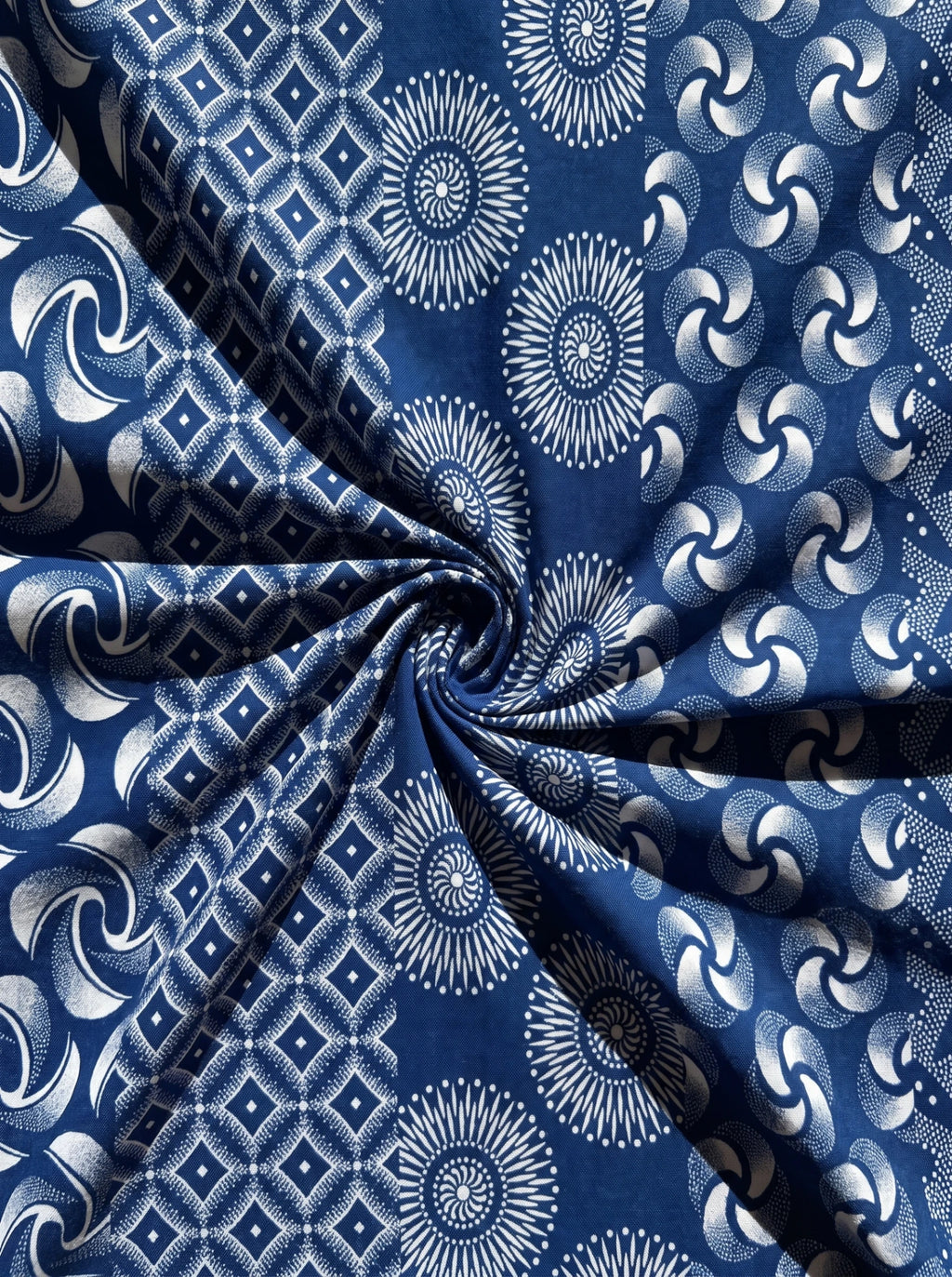 Indigo Crest Heritage Stripe