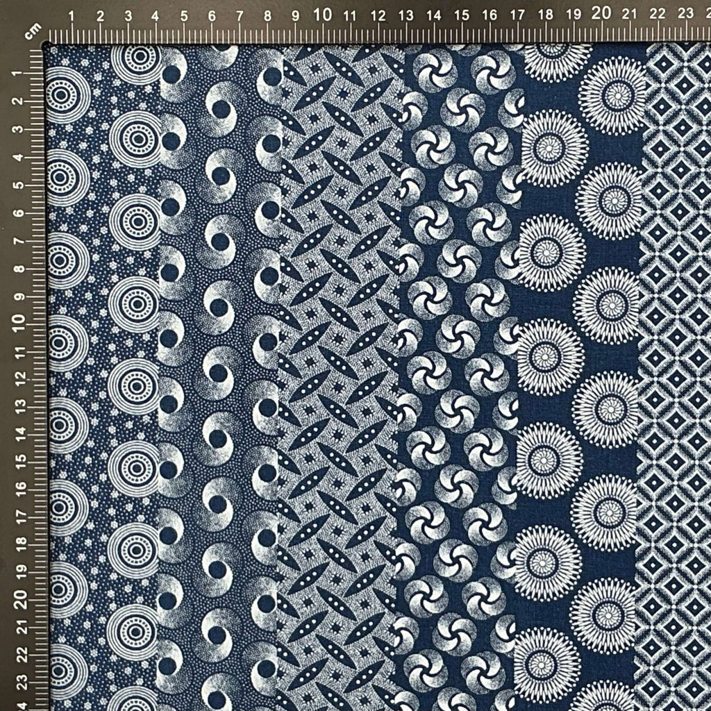 Indigo Crest Heritage Stripe