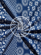 Indigo Crest Heritage Stripe