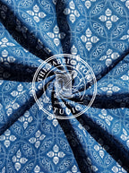 Indigo Crest Filigree