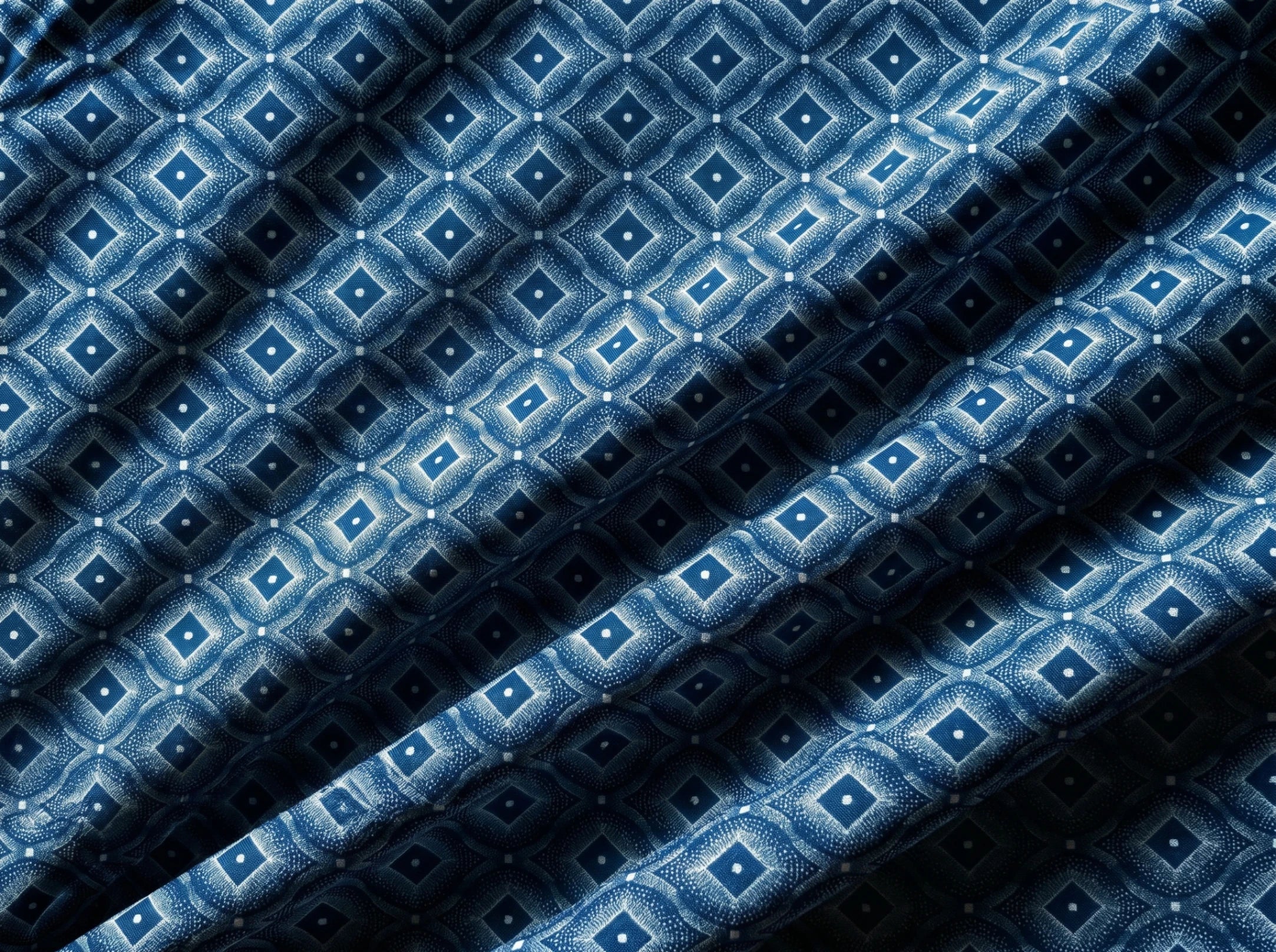 Indigo Crest Mosaic