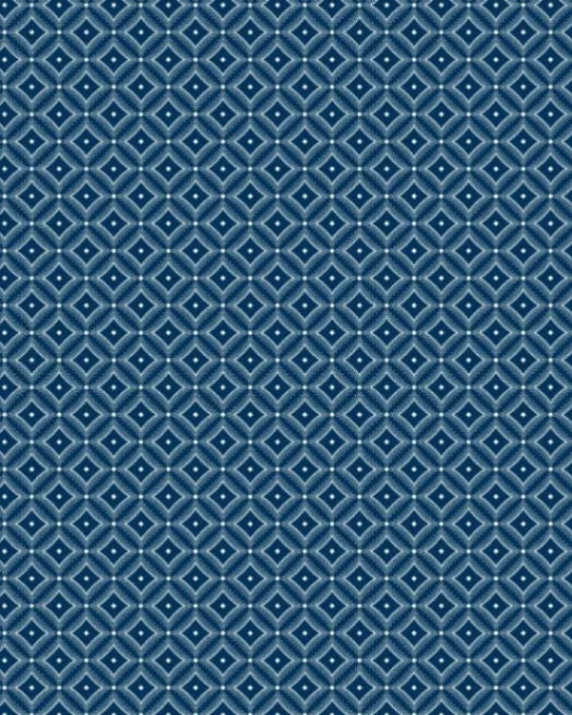 Indigo Crest Mosaic