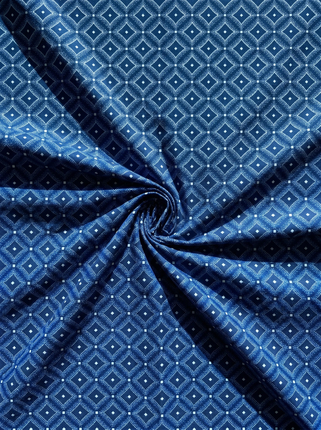 Indigo Crest Mosaic