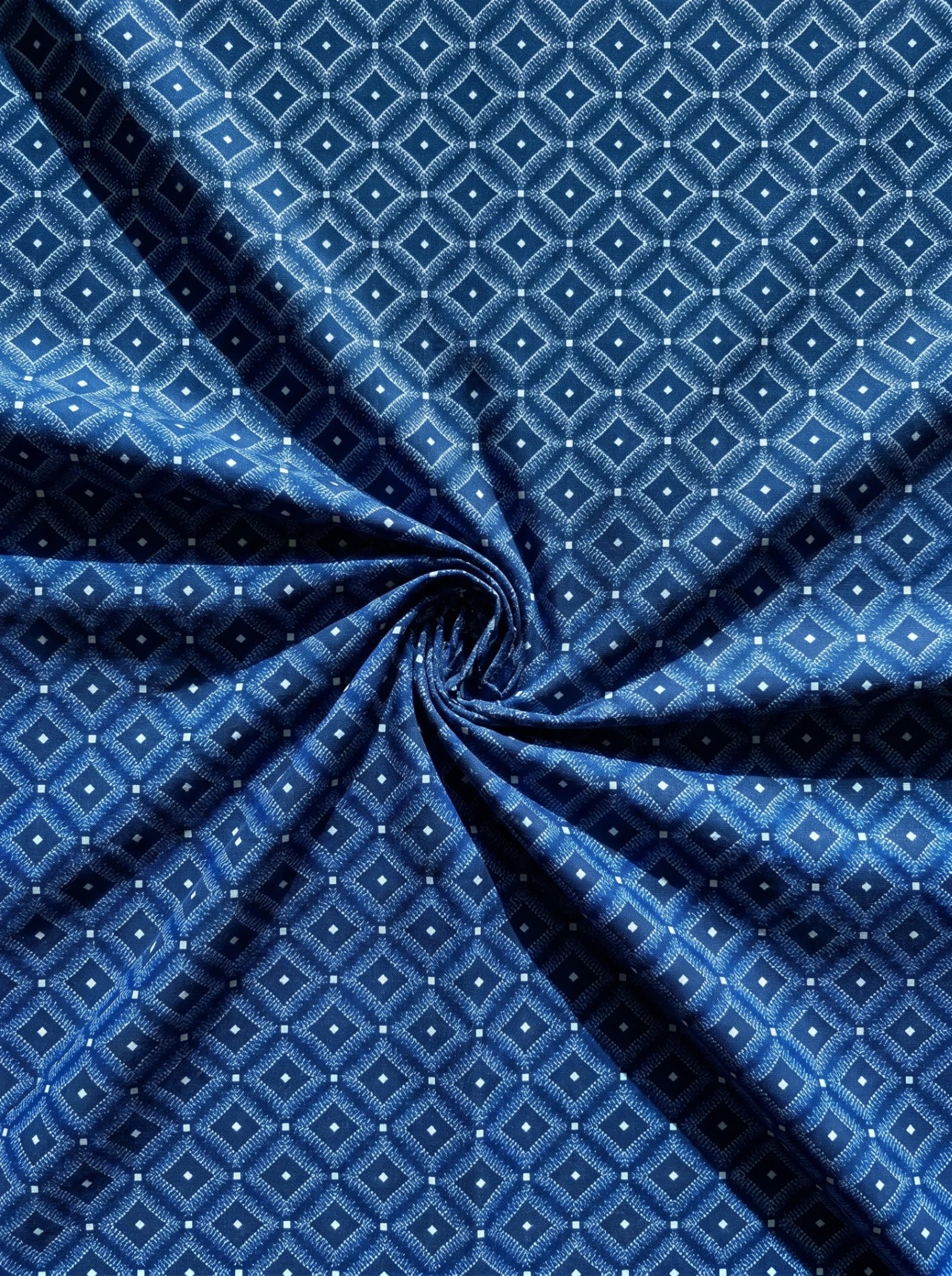 Indigo Crest Mosaic