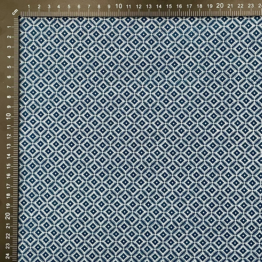 Indigo Crest Mosaic