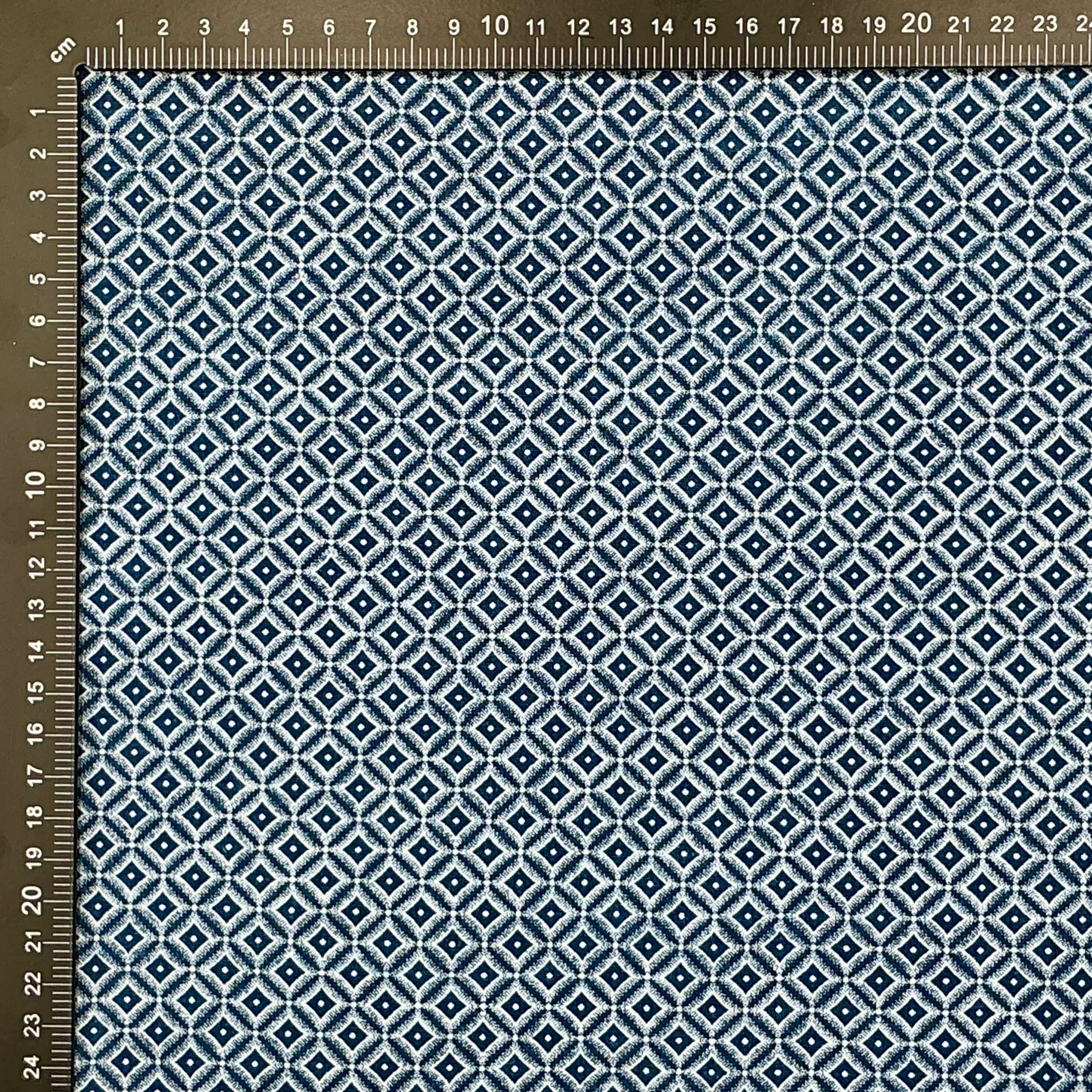 Indigo Crest Mosaic