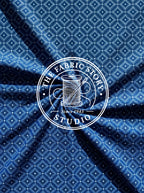 Indigo Crest Mosaic