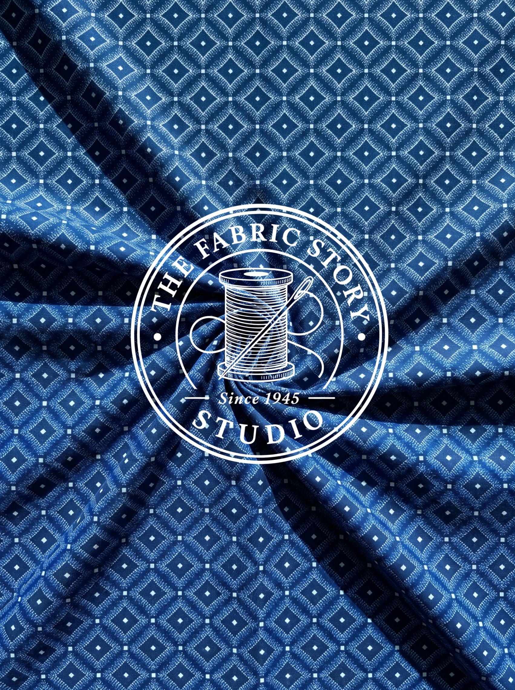 Indigo Crest Mosaic
