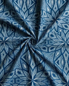 Indigo Crest Geometric Star