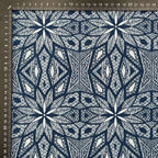 Indigo Crest Geometric Star