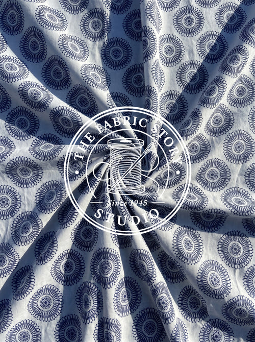 Canvas Ink Spiral Sun