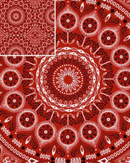 Crimson Eclipse Tapestry