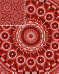 Crimson Eclipse Tapestry