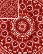 Crimson Eclipse Tapestry