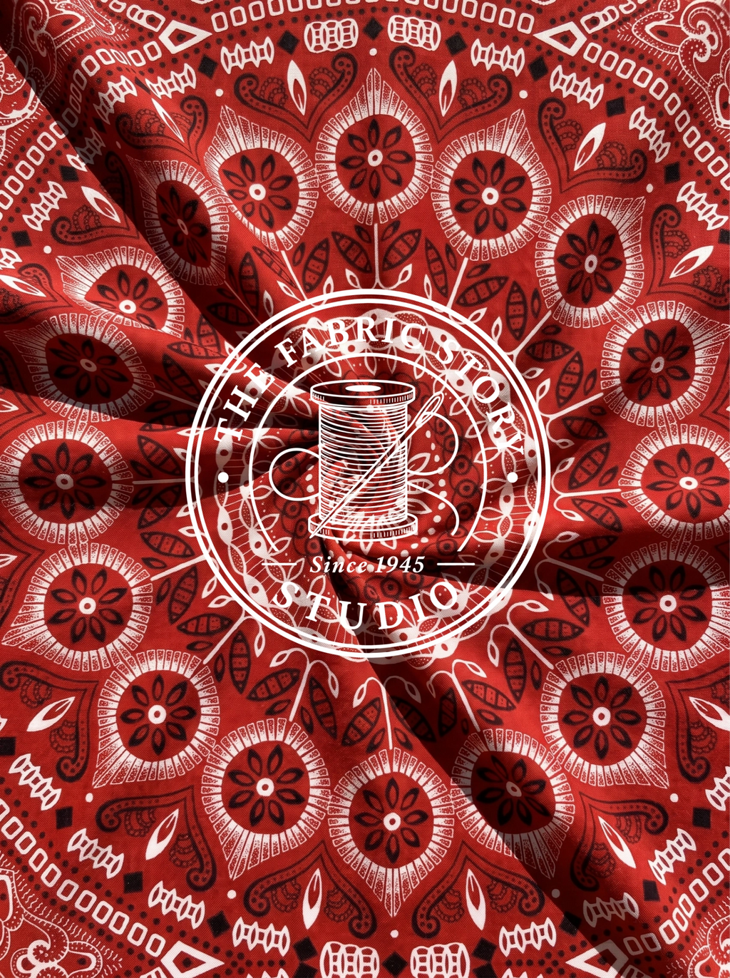 Crimson Eclipse Tapestry