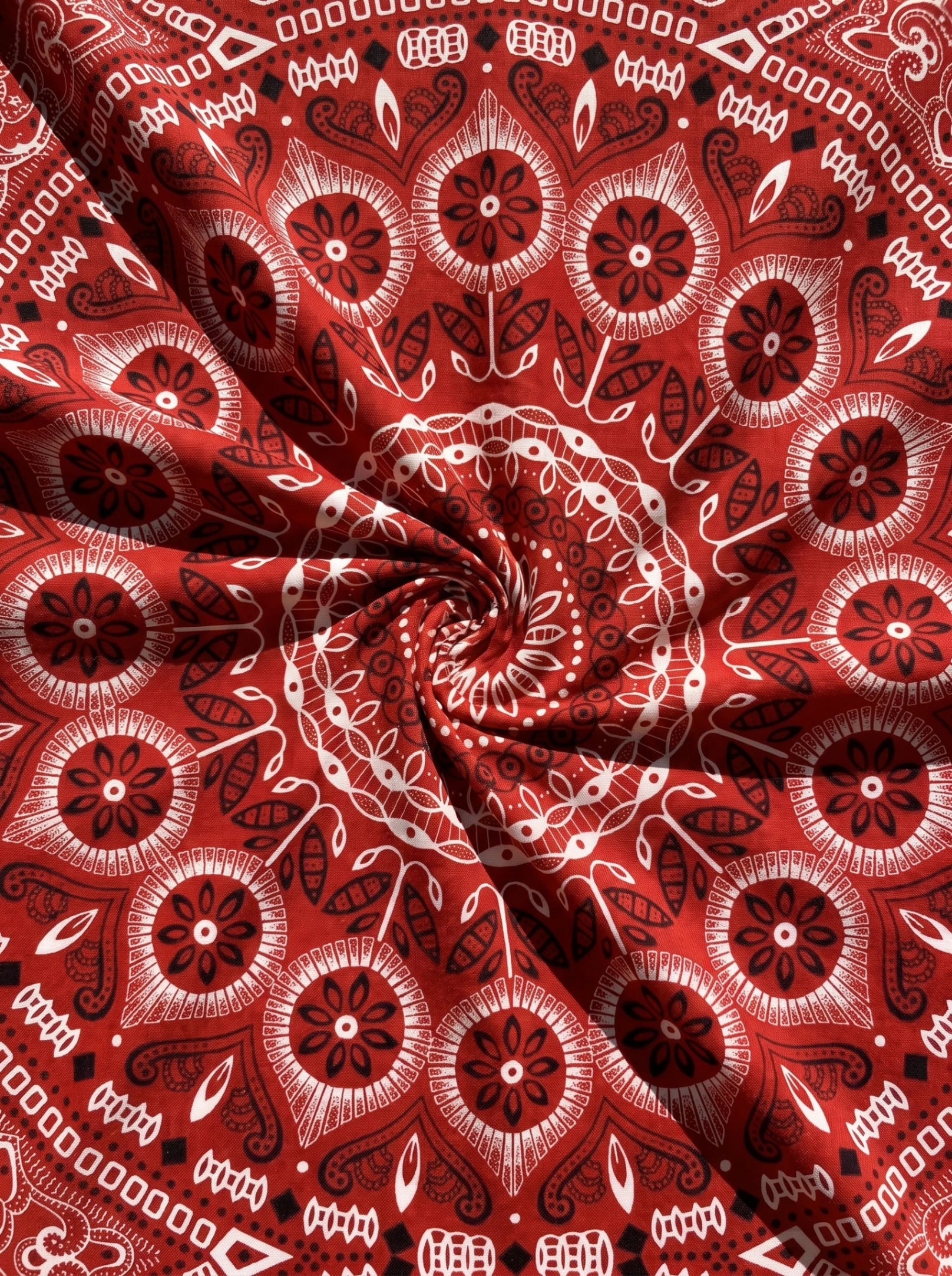 Crimson Eclipse Tapestry