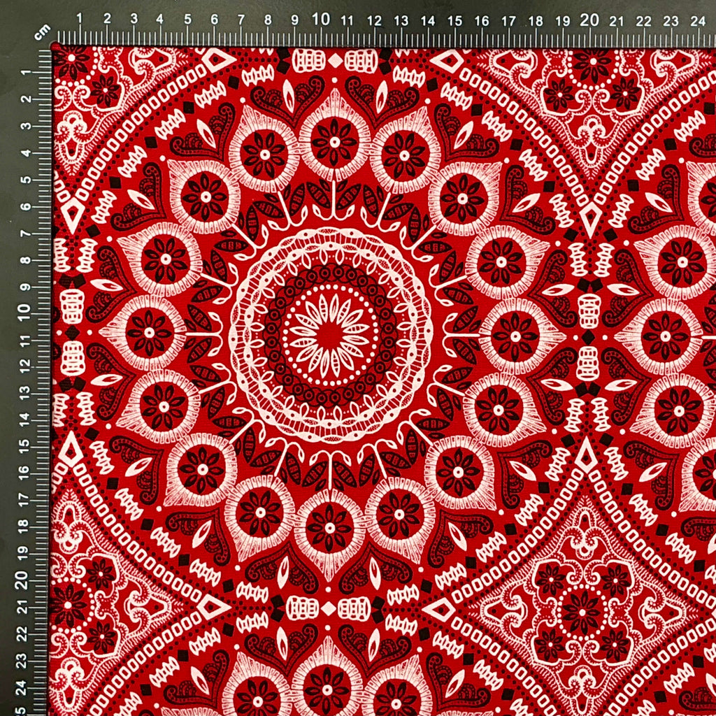 Crimson Eclipse Tapestry