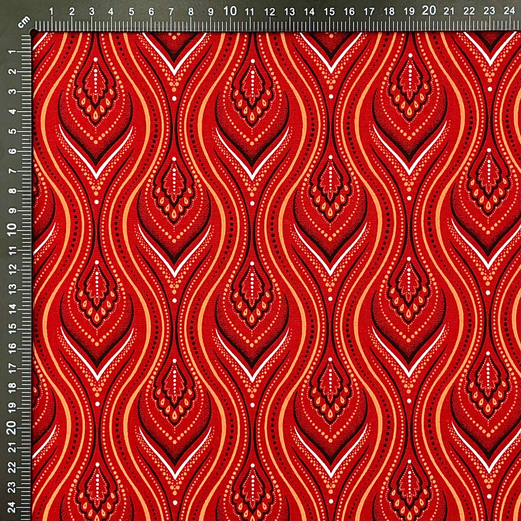 Crimson Ember Flame