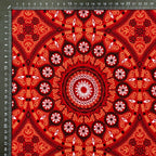 Crimson Ember Tapestry
