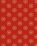 Crimson Ember Spiral Sun