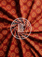 Crimson Ember Spiral Sun
