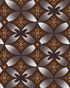 Cocoa Copper Interlockimg Petals