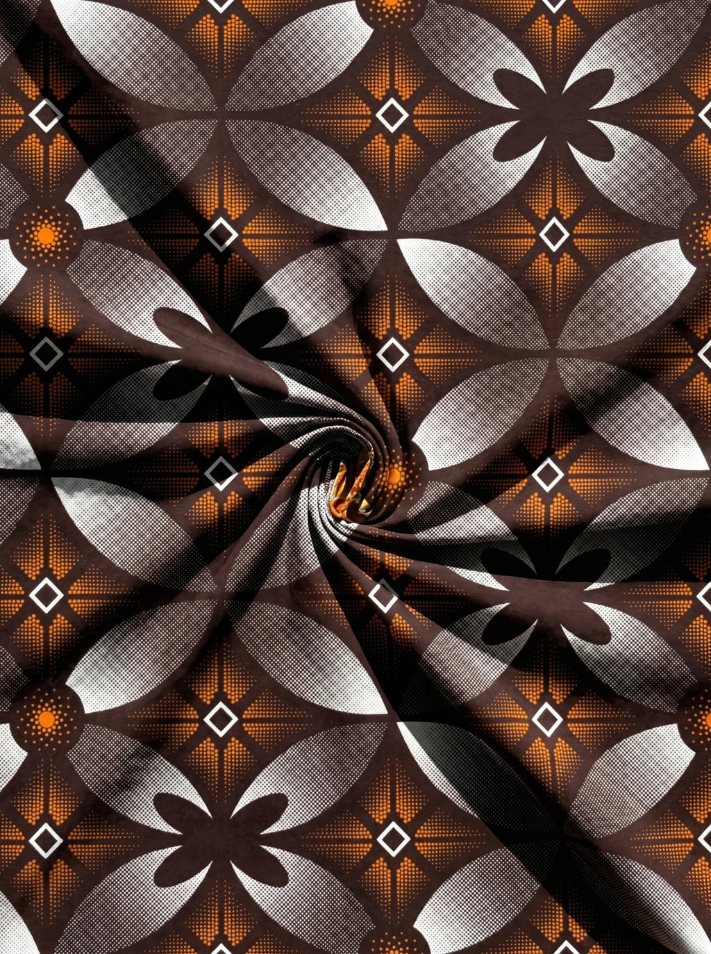Cocoa Copper Interlockimg Petals