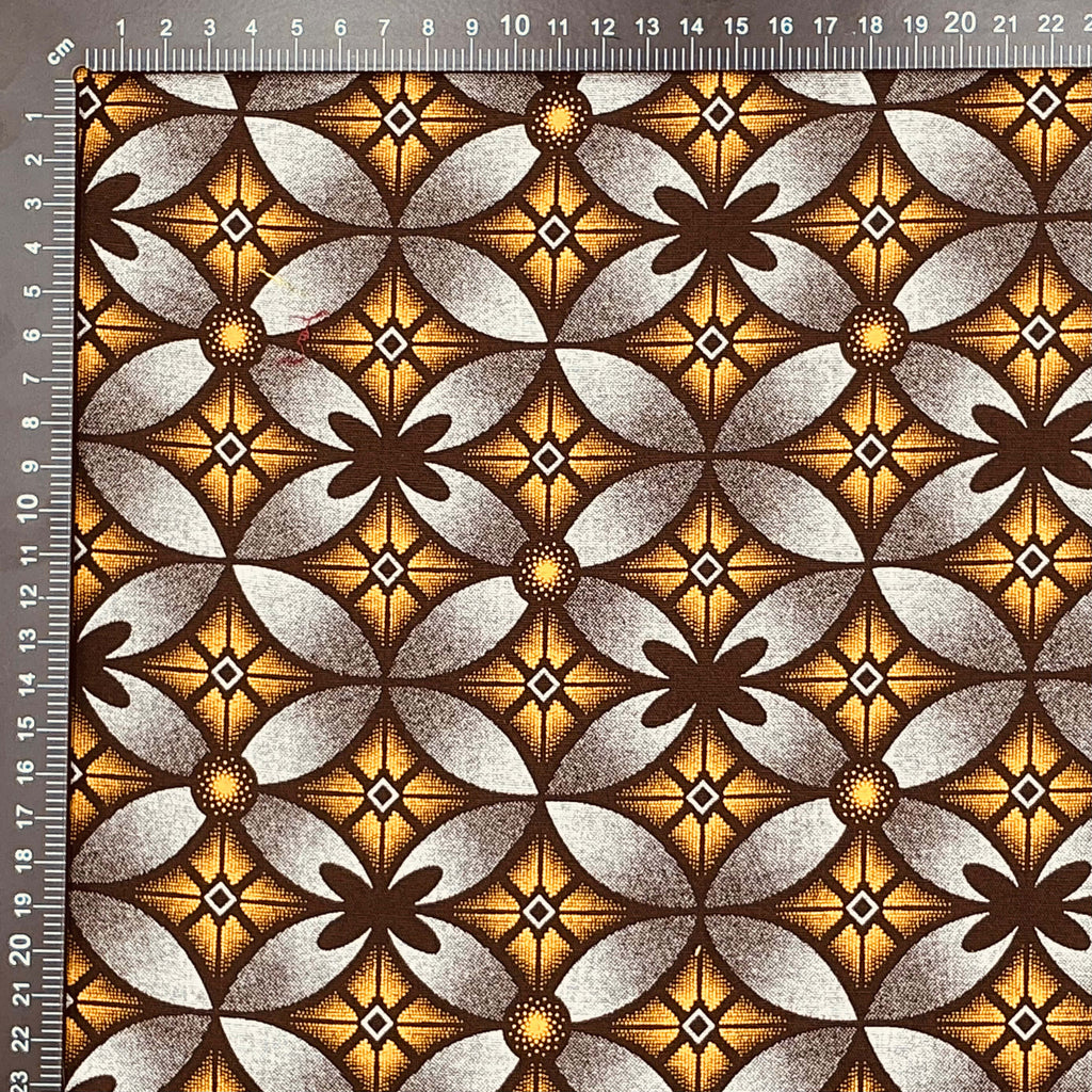 Cocoa Copper Interlockimg Petals