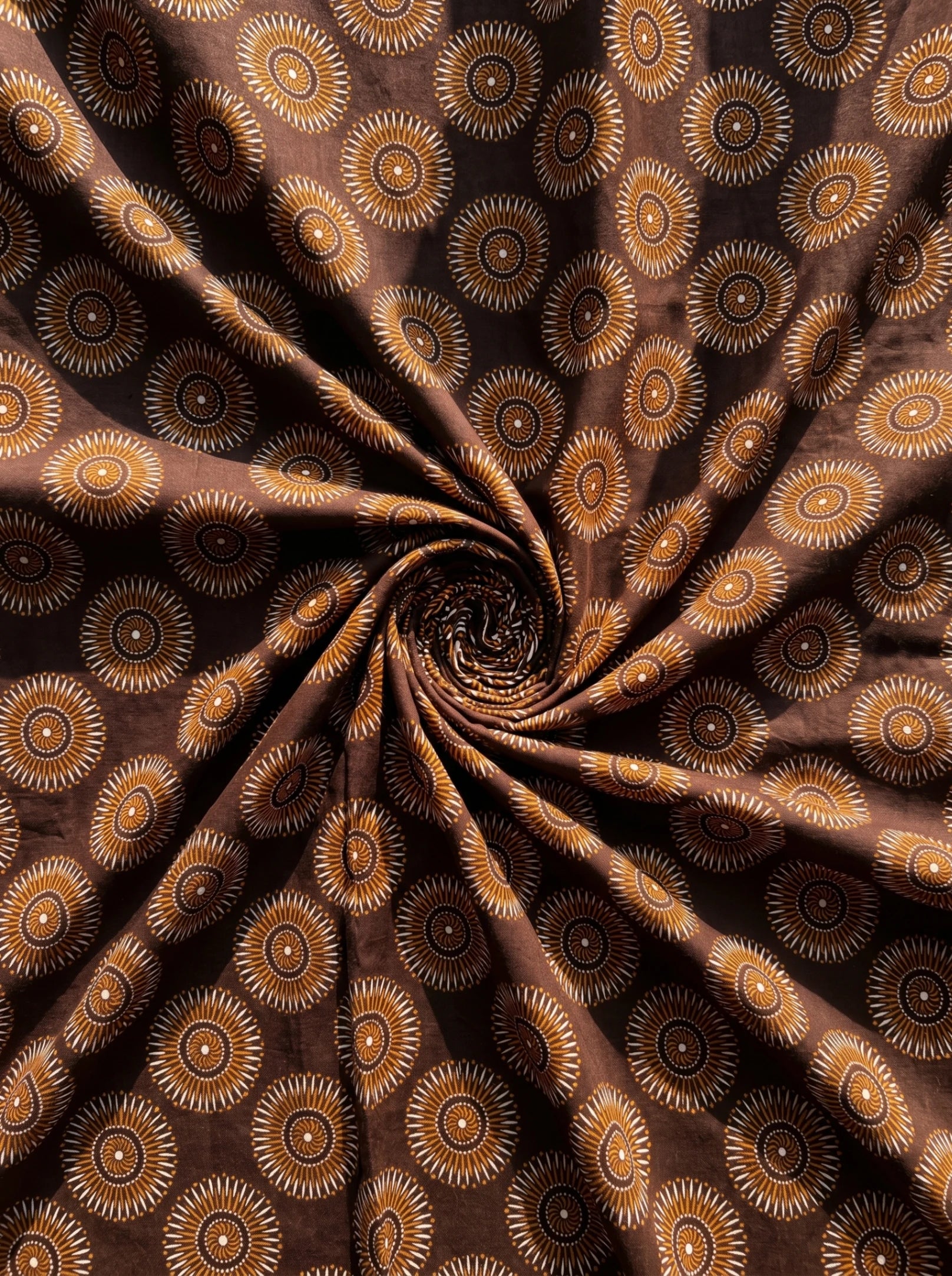 Cocoa Copper Spiral Sun