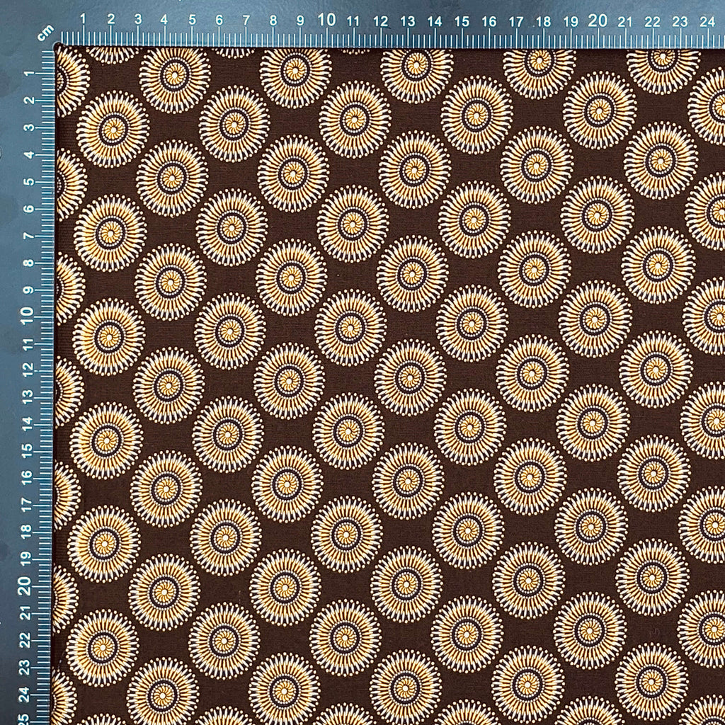 Cocoa Copper Spiral Sun