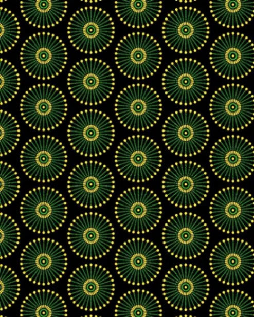 Onyx Emerald Sun Wheel