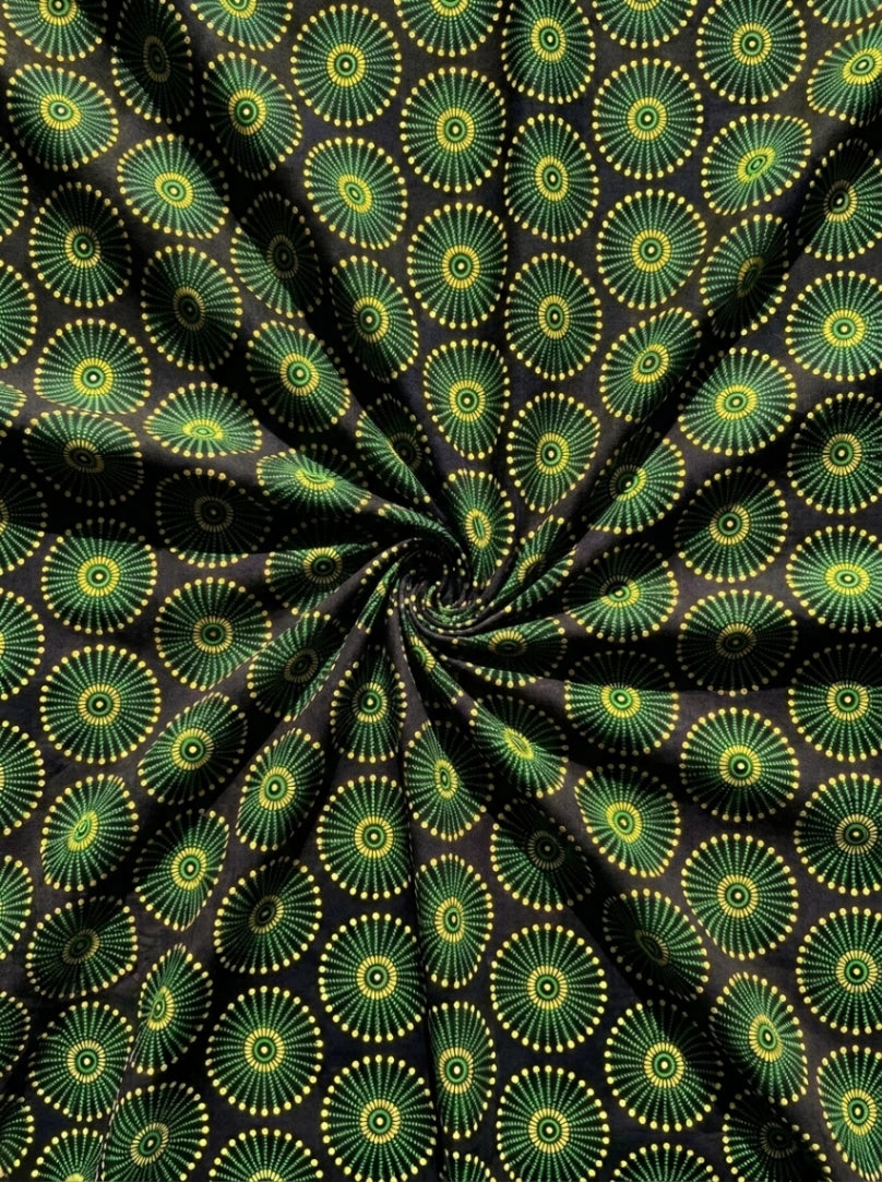 Onyx Emerald Sun Wheel