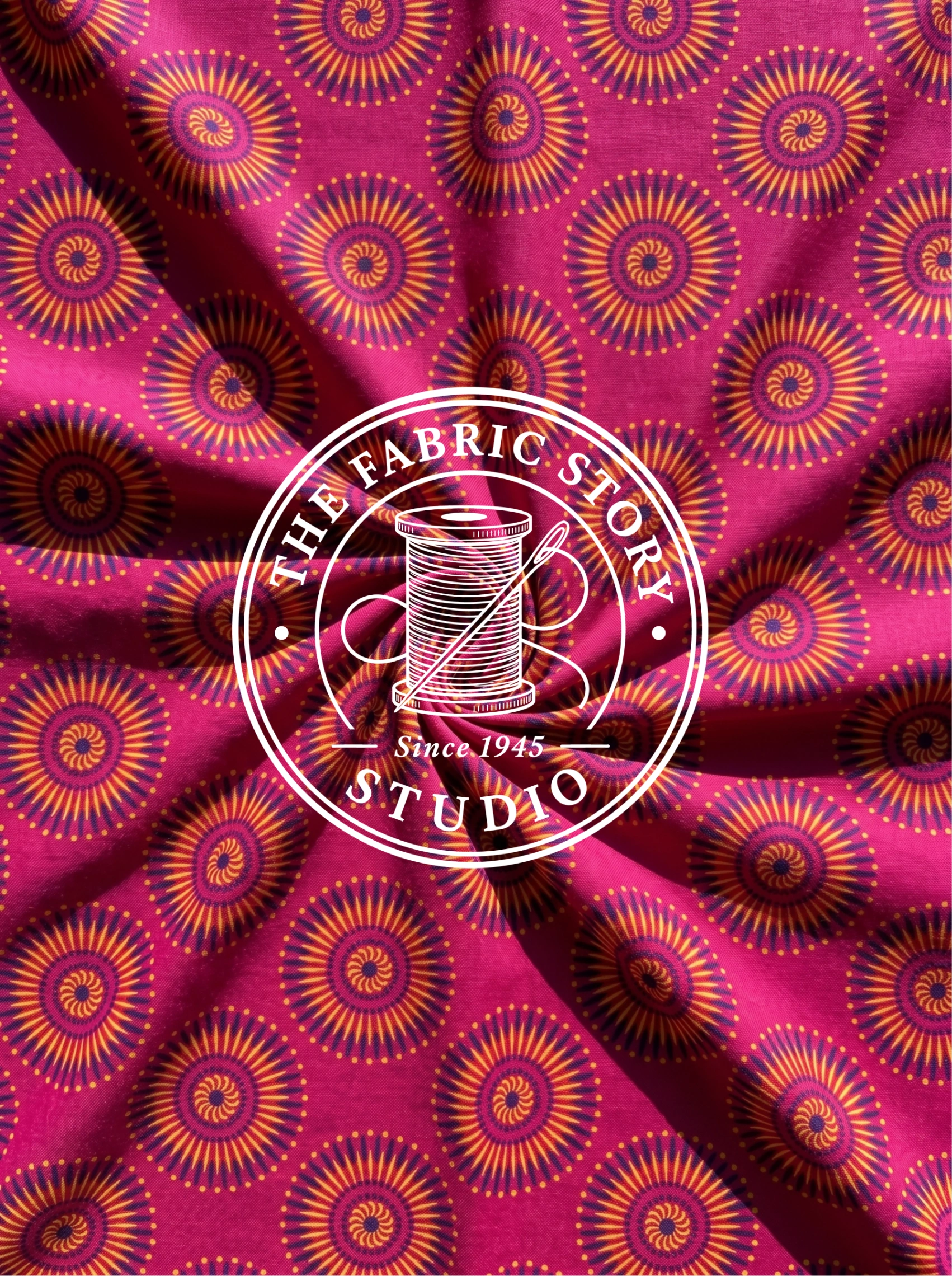 Peony Orchid Spiral Sun