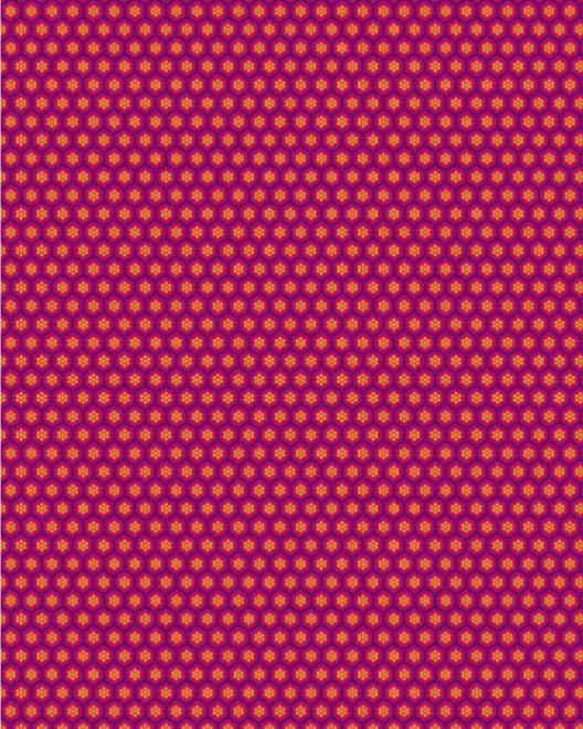 Peony Orchid Honeycomb