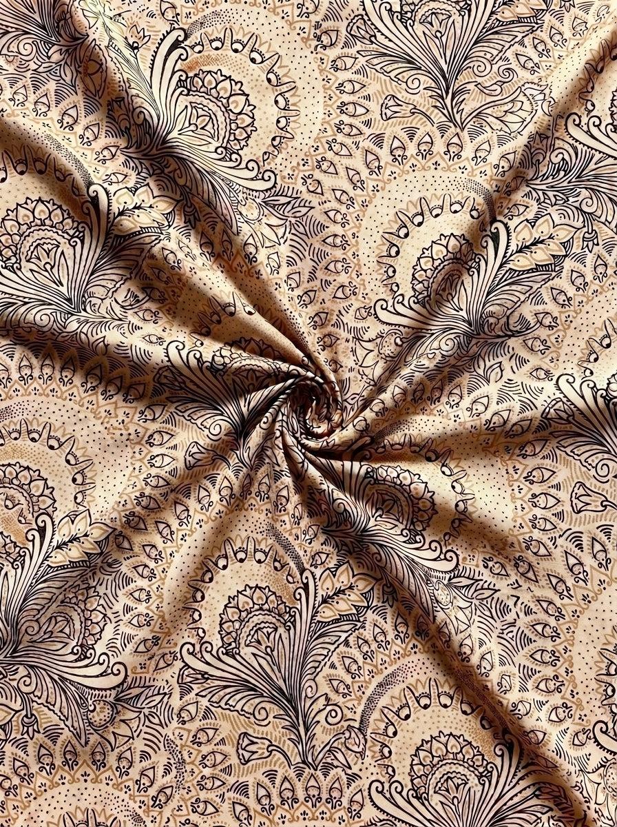 Almond Saffron Plume
