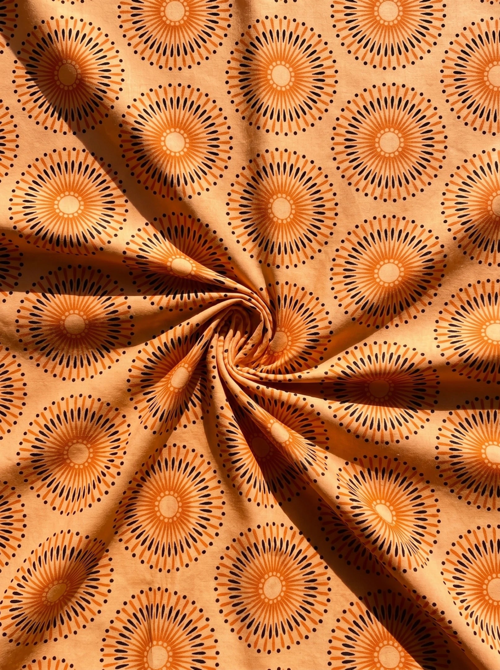 Almond Saffron Sunburst